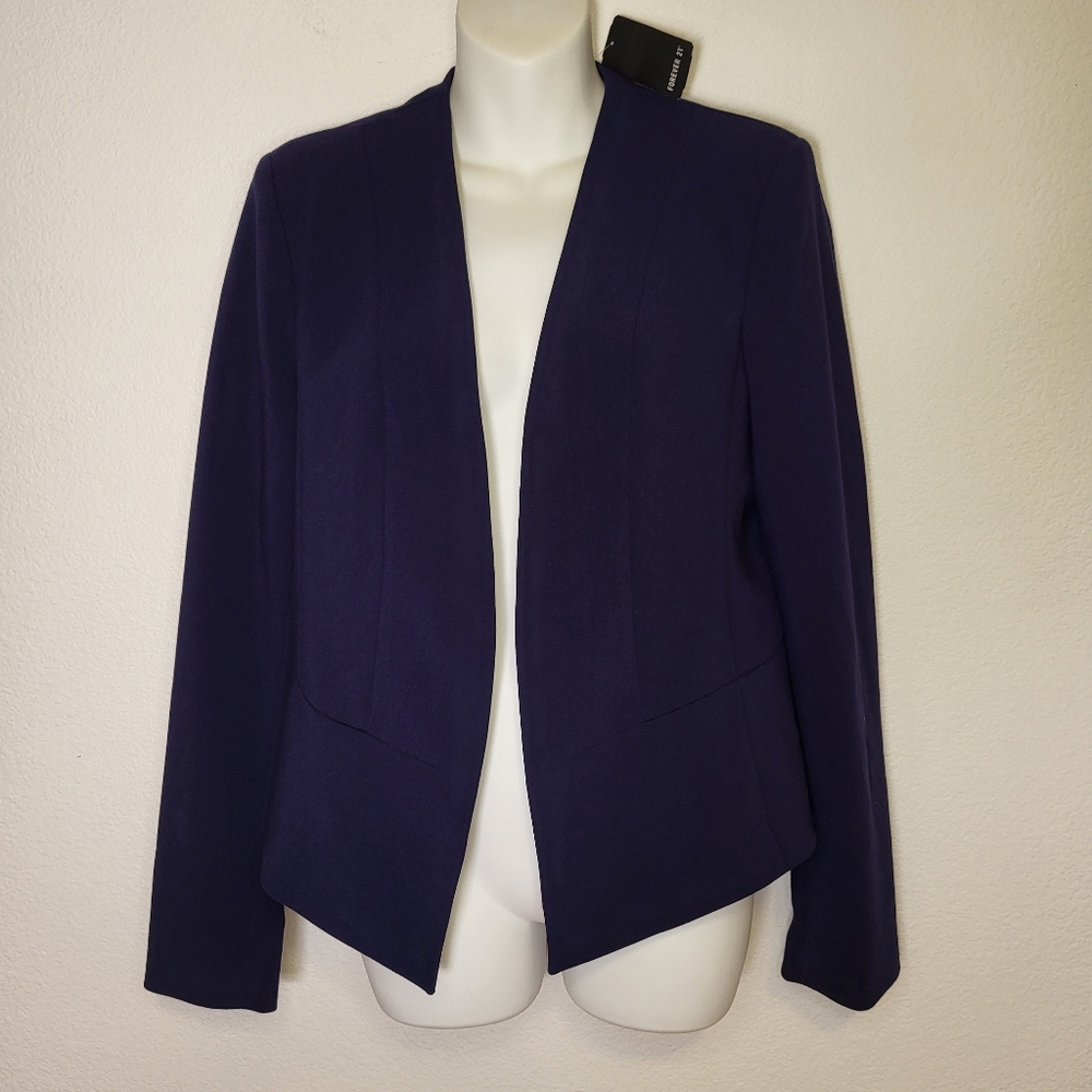 NWT Forever 21 Career Blazer Jacket size Large